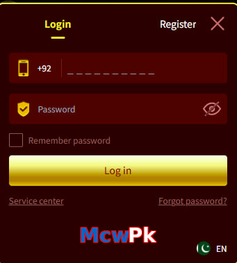 McwPk login preview